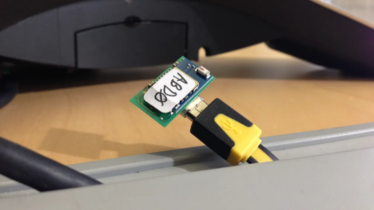 Custom Beacon Hardware — The in-house beacon build used for testing